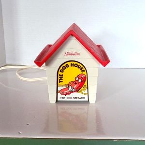 Vintage 1978 Sunbeam The Dog House Hot Dog Steamer